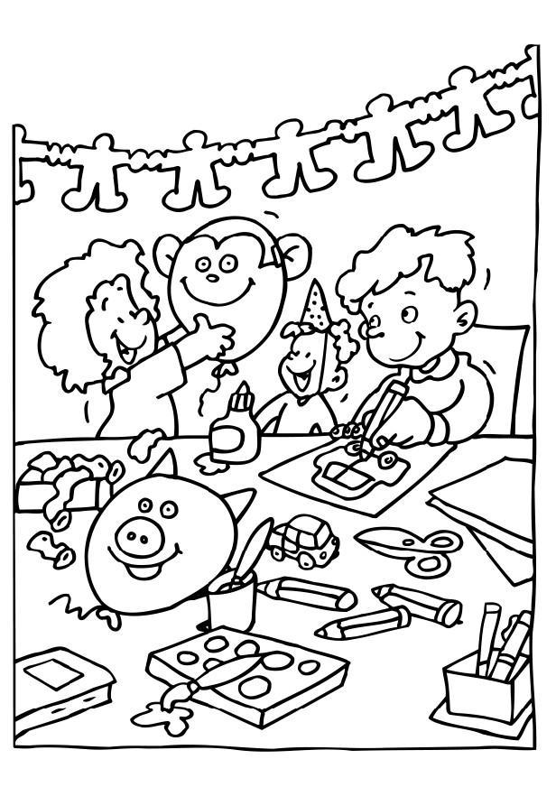bricolage Disegno da colorare bricolage