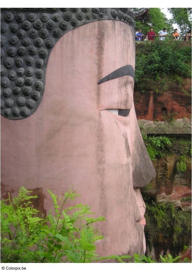 budda a leshan Foto budda a leshan