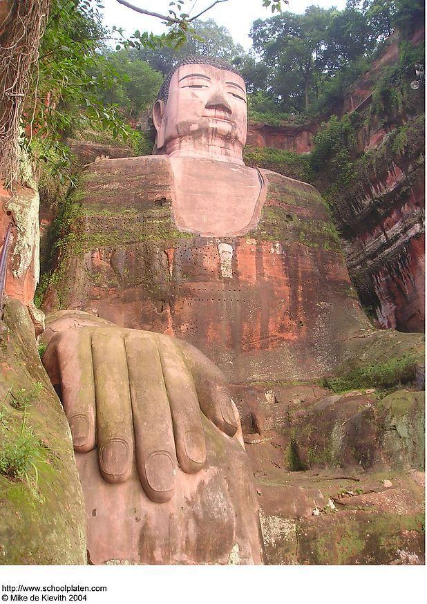 budda gigante a leshan Foto budda gigante a leshan