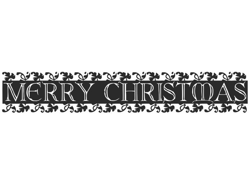 Disegno da colorare buon natale