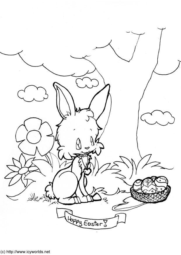 buona pasqua Disegno da colorare buona pasqua