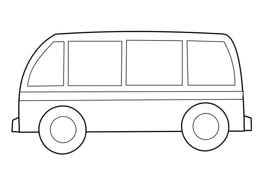 bus Disegno da colorare bus
