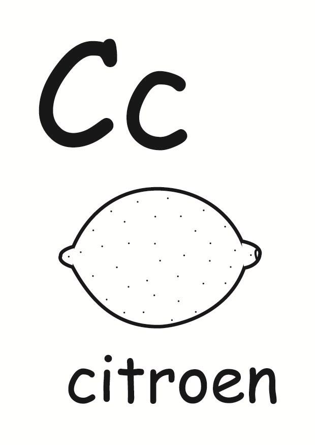 c Disegno da colorare c