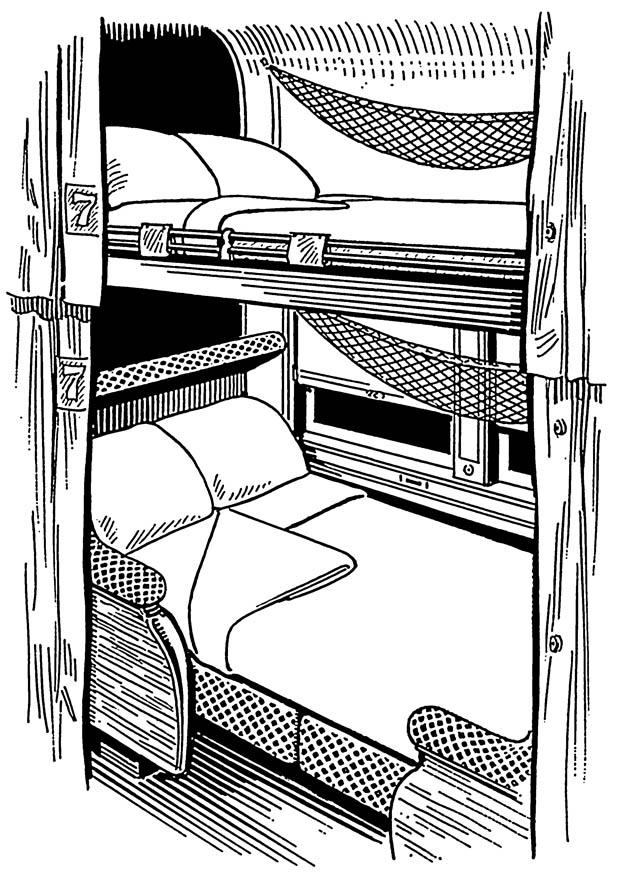 cabina sulla barca Disegno da colorare cabina sulla barca