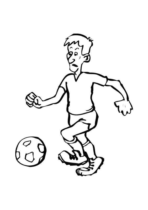 calcio Disegno da colorare calcio