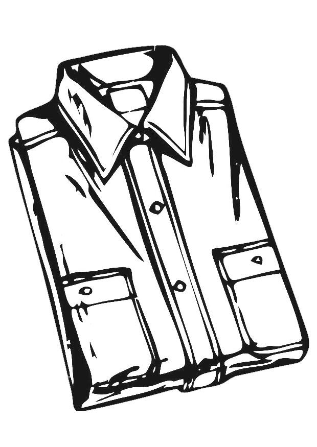 camicia Disegno da colorare camicia