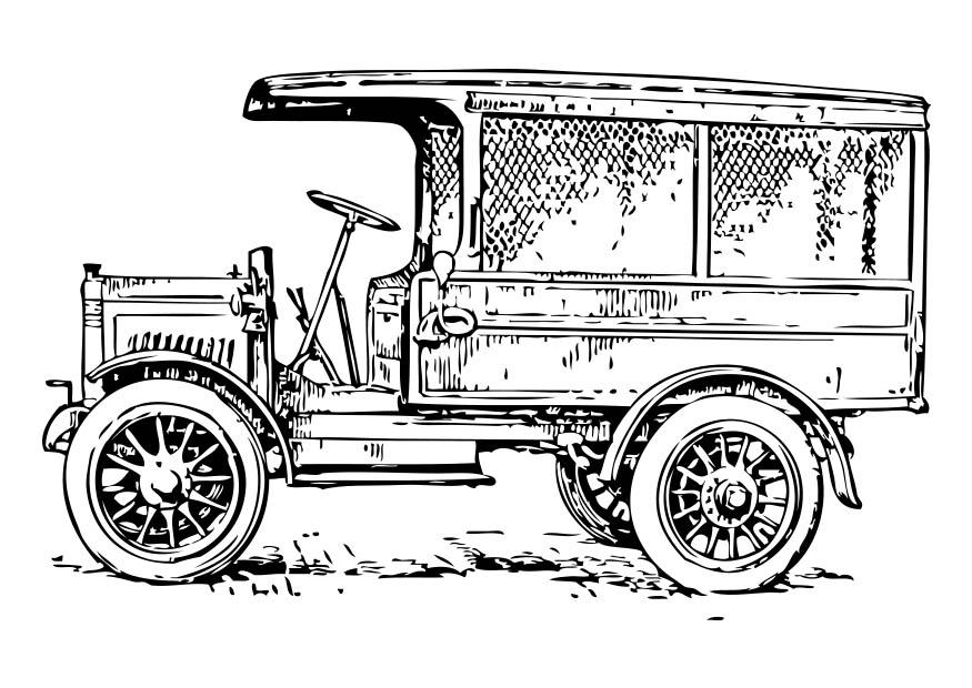 camion Disegno da colorare camion