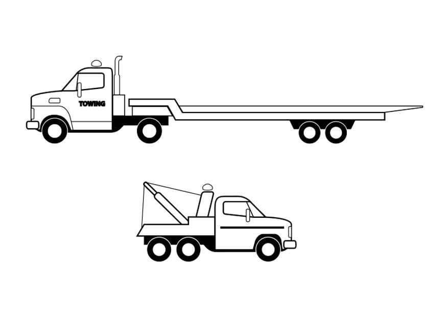 camion Disegno da colorare camion
