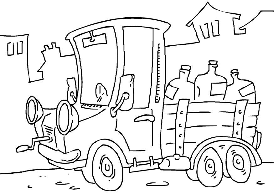 camion Disegno da colorare camion