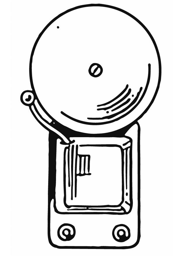 campanella Disegno da colorare campanella
