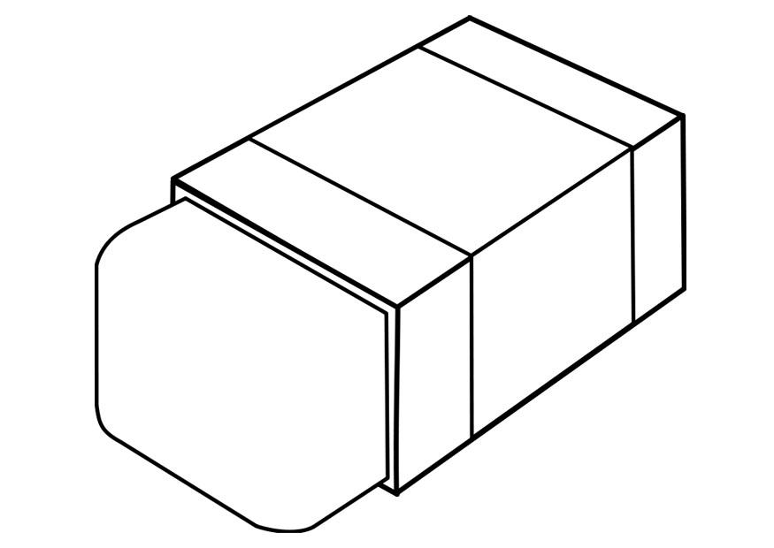 cancellino Disegno da colorare cancellino