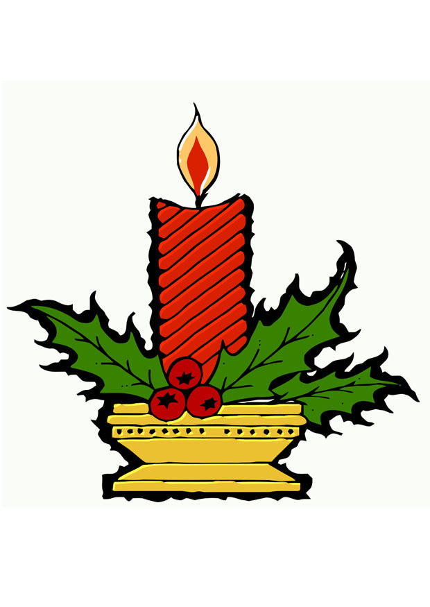 candela natalizia immagine candela natalizia