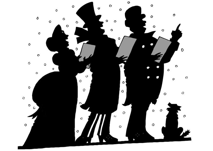 Disegno da colorare canzone di natale
