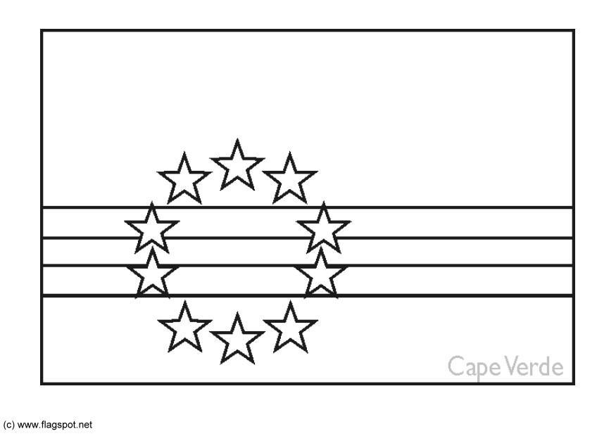 capo verde Disegno da colorare capo verde