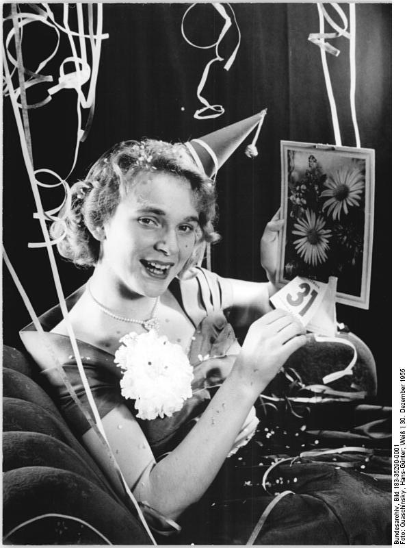 capodanno 1956 Foto capodanno 1956