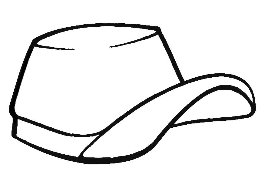 cappellino Disegno da colorare cappellino