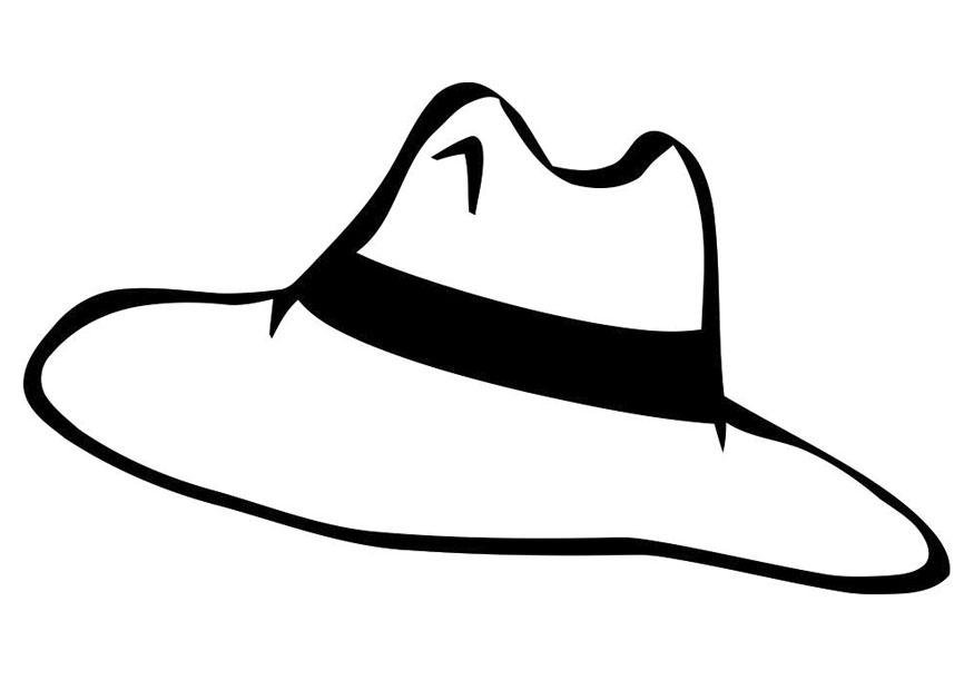 cappello Disegno da colorare cappello