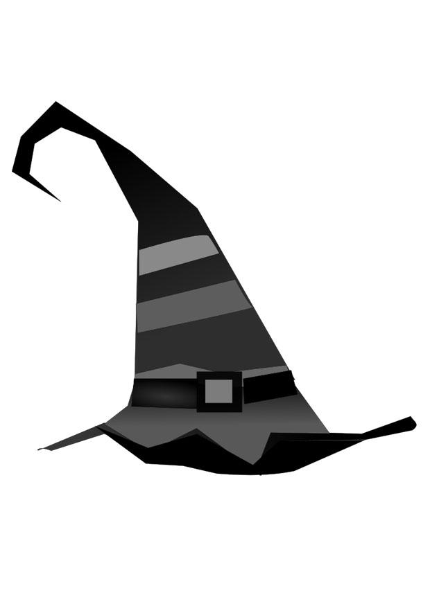 cappello da strega Disegno da colorare cappello da strega
