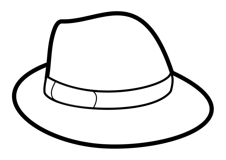 cappelo Disegno da colorare cappelo