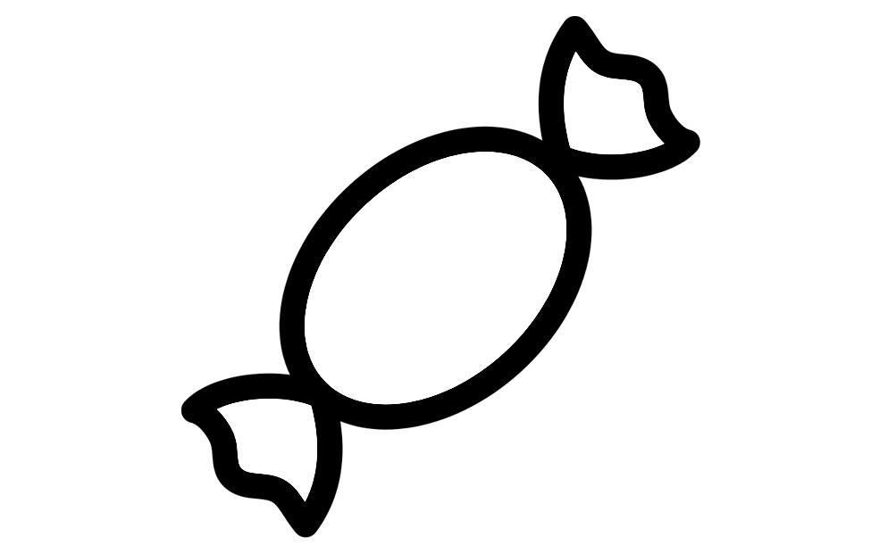 caramella Disegno da colorare caramella