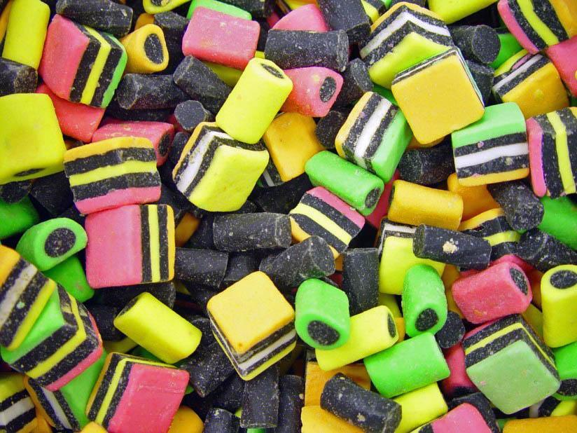 caramelle gommose Foto caramelle gommose