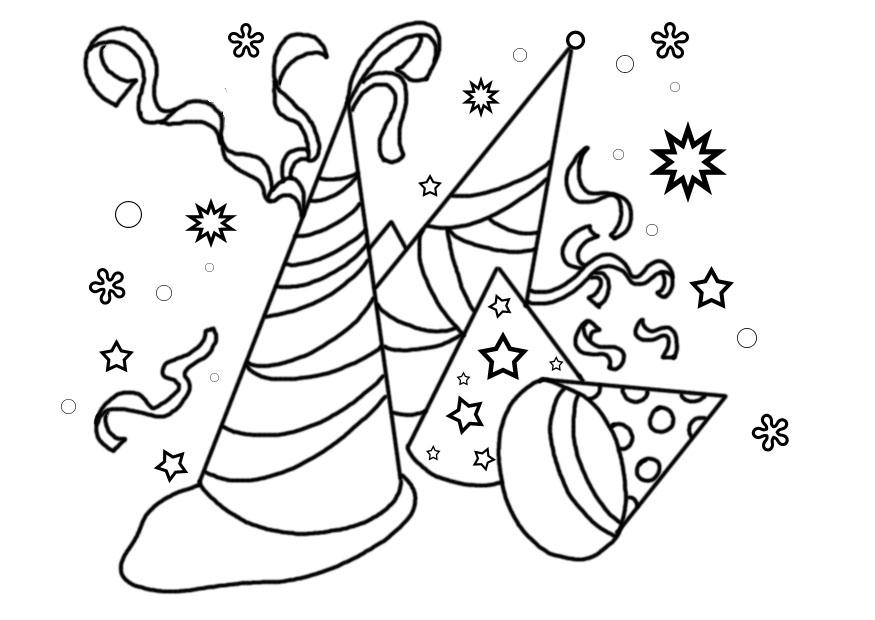 carnevale Disegno da colorare carnevale
