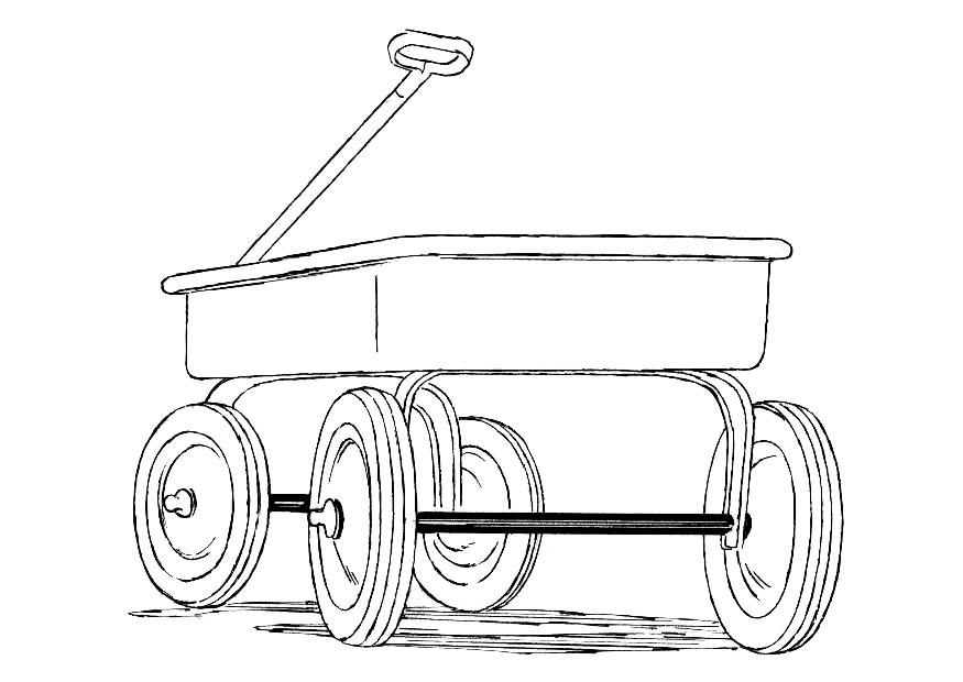 carro Disegno da colorare carro