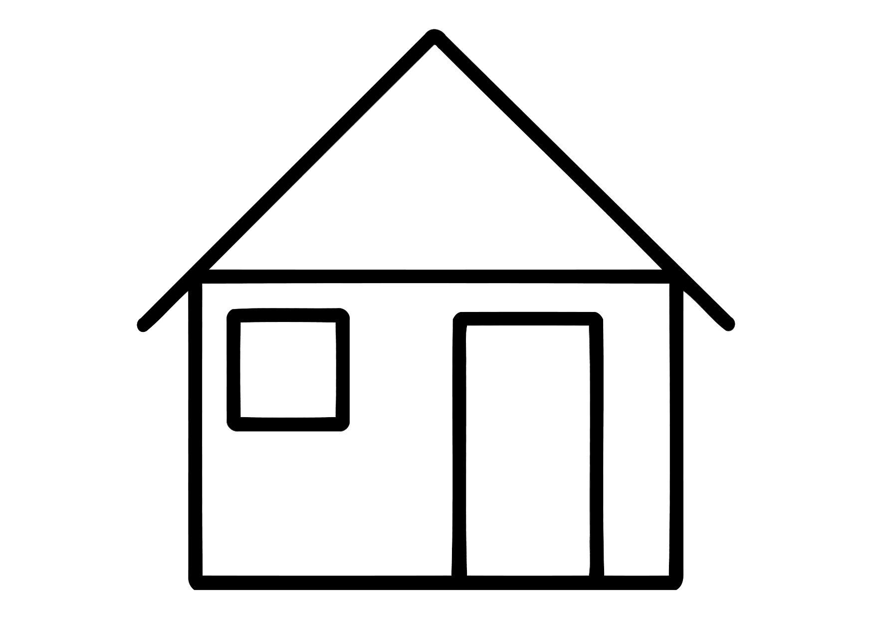 casa Disegno da colorare casa