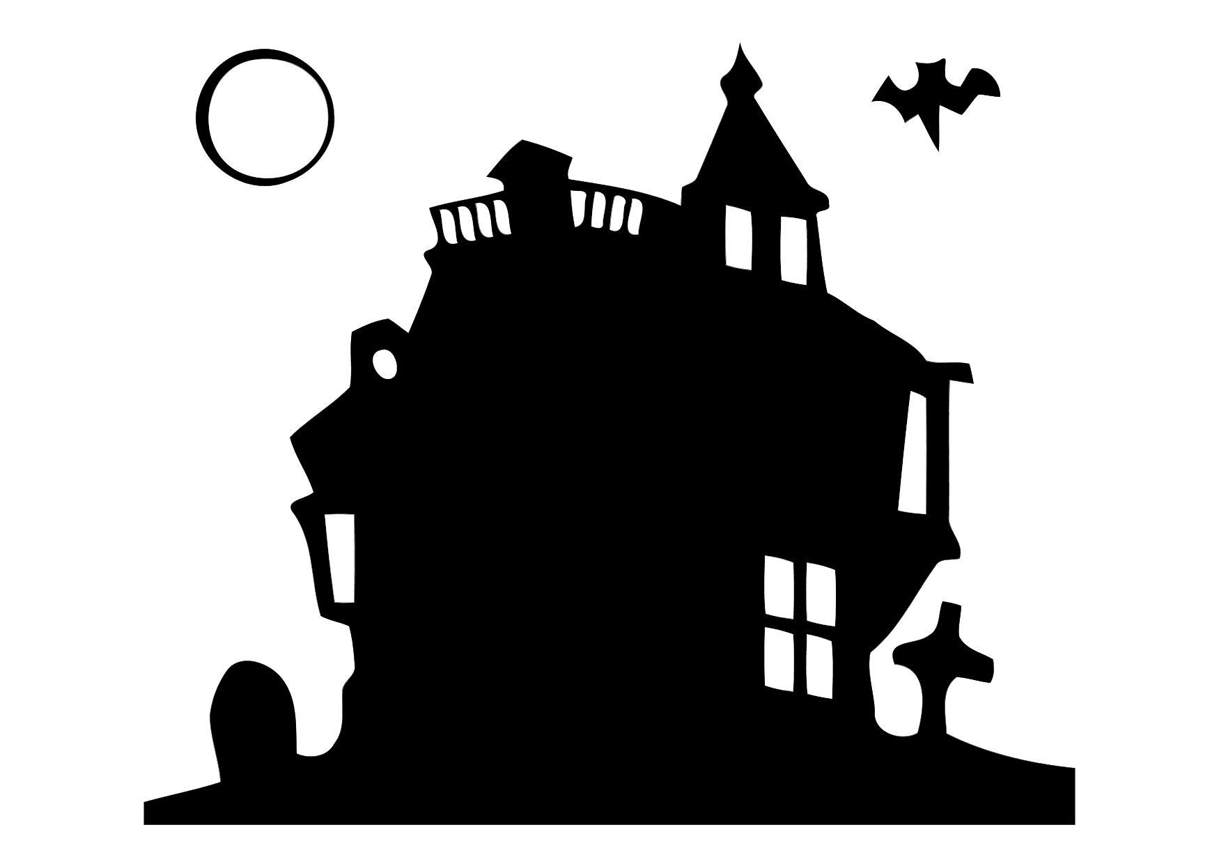 casa fantasma Disegno da colorare casa fantasma
