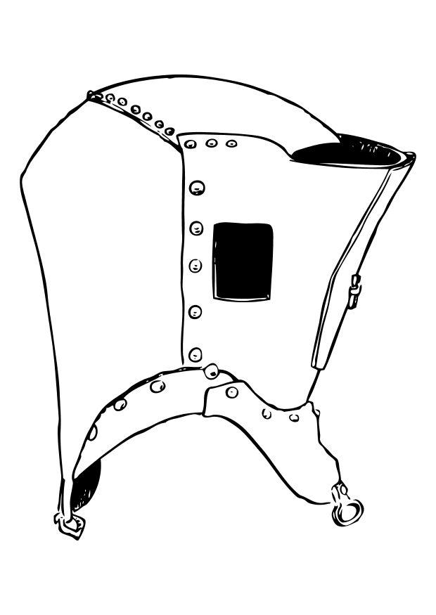 casco Disegno da colorare casco