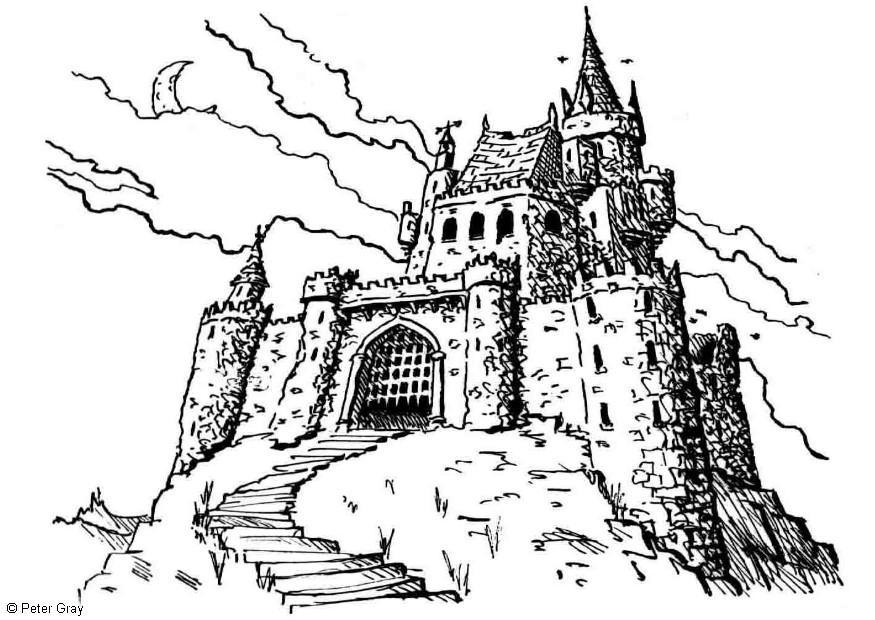 castello Disegno da colorare castello