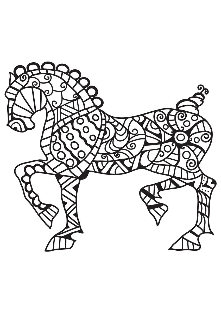 cavallo Disegno da colorare cavallo