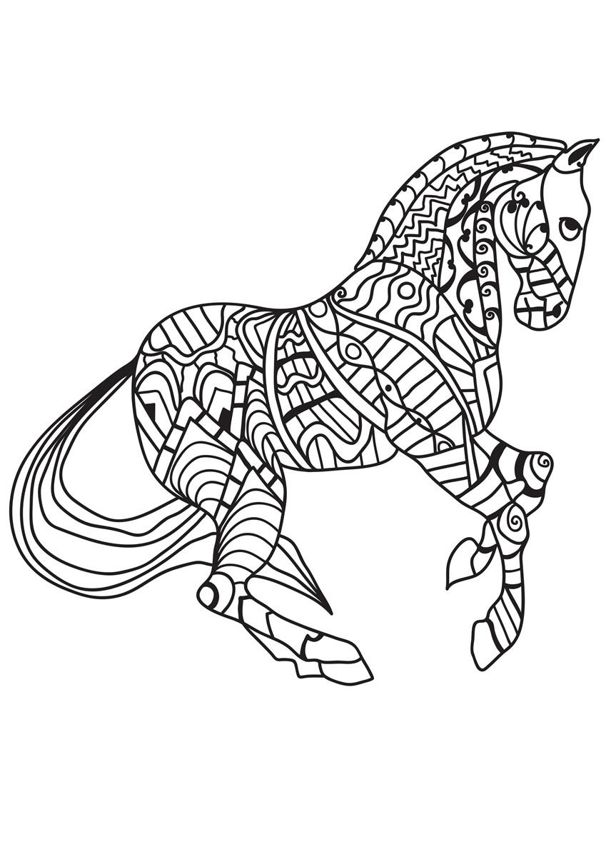 cavallo Disegno da colorare cavallo