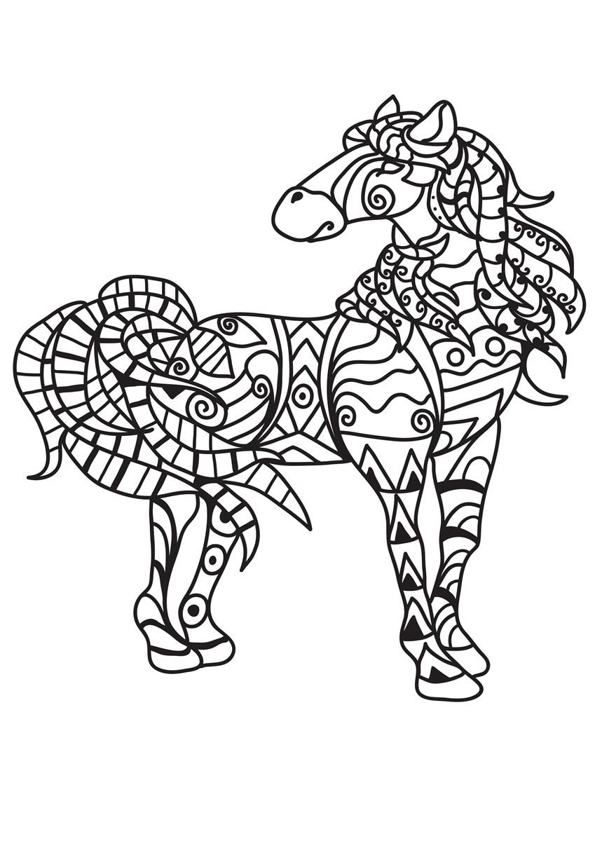 cavallo Disegno da colorare cavallo