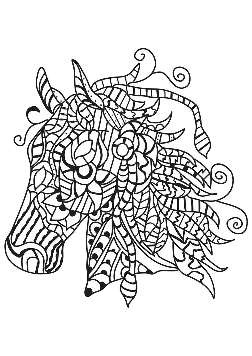 cavallo Disegno da colorare cavallo