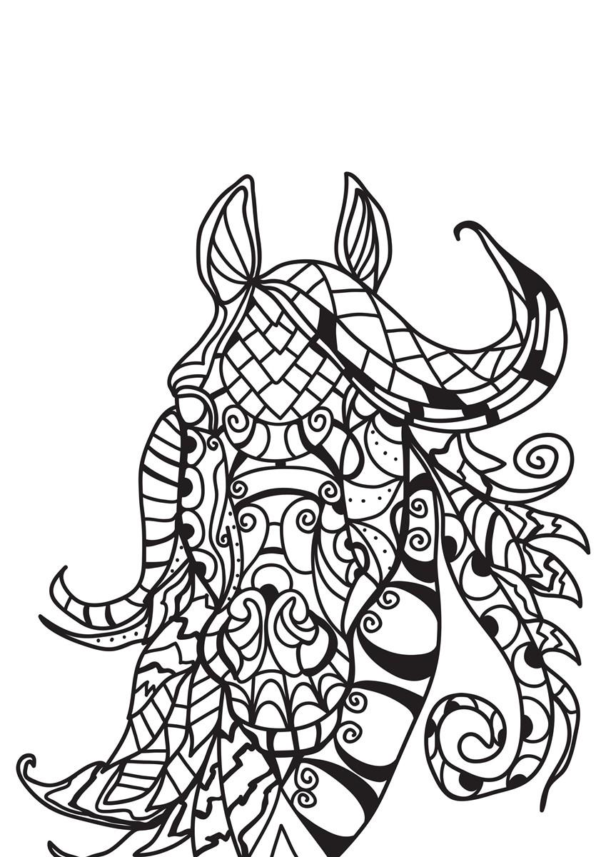 cavallo Disegno da colorare cavallo