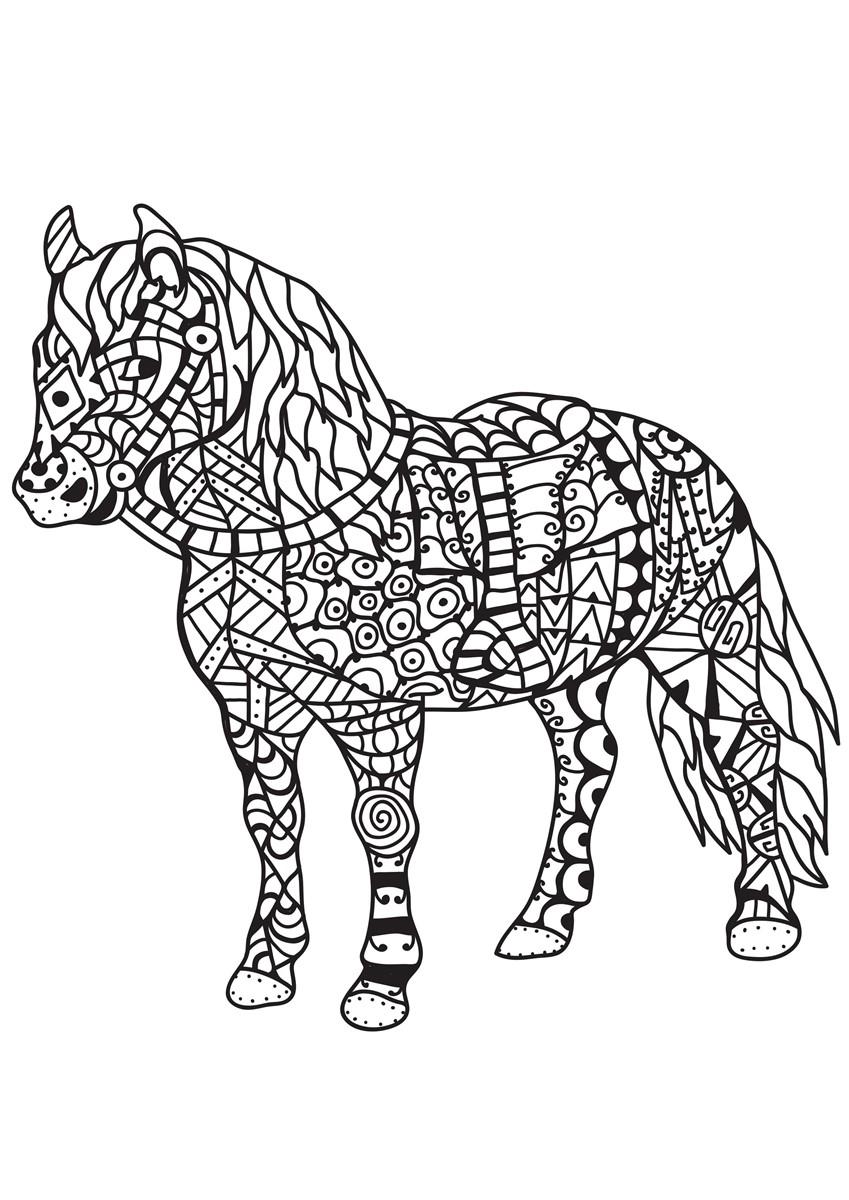 cavallo Disegno da colorare cavallo