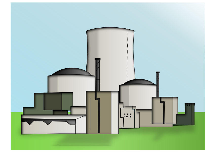 centrale nucleare immagine centrale nucleare