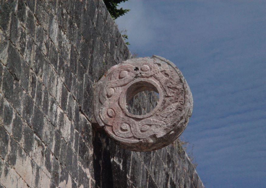 chichen itzA - gioco goal con il pallone Foto chichen itzA - gioco goal con il pallone