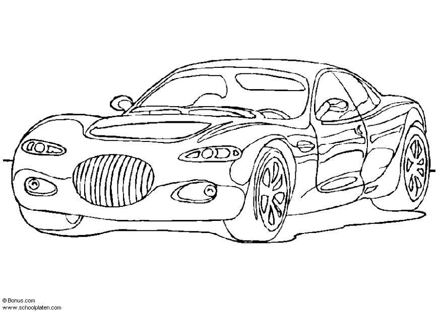 Disegno da colorare chrysler 300