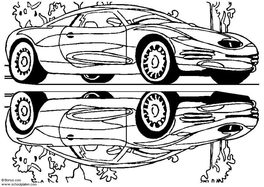 Disegno da colorare chrysler prototipo
