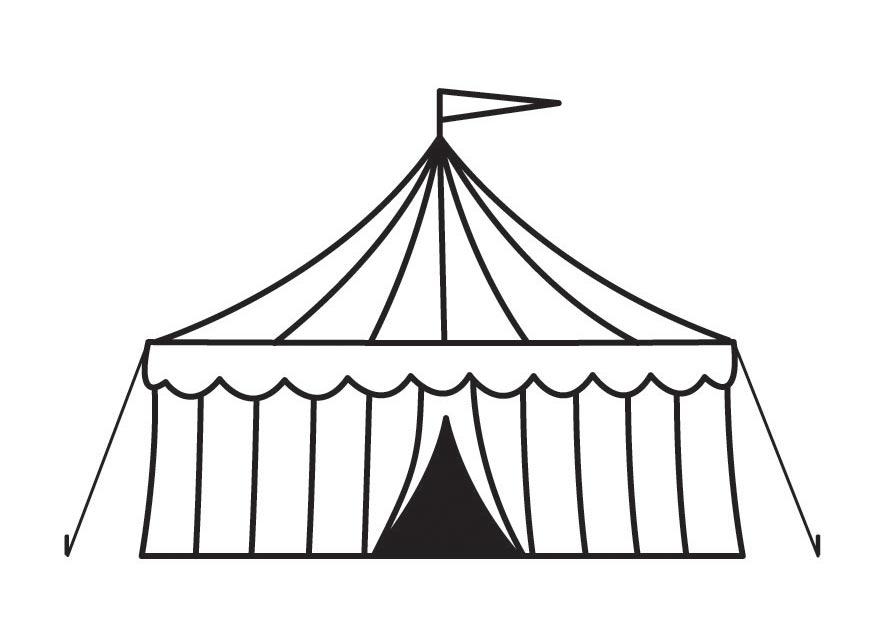 circo Disegno da colorare circo
