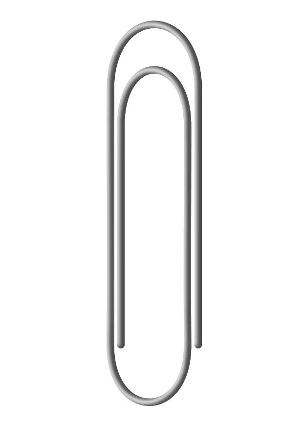 Disegno da colorare clip