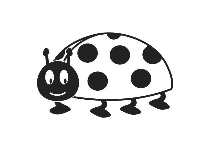 coccinella Disegno da colorare coccinella
