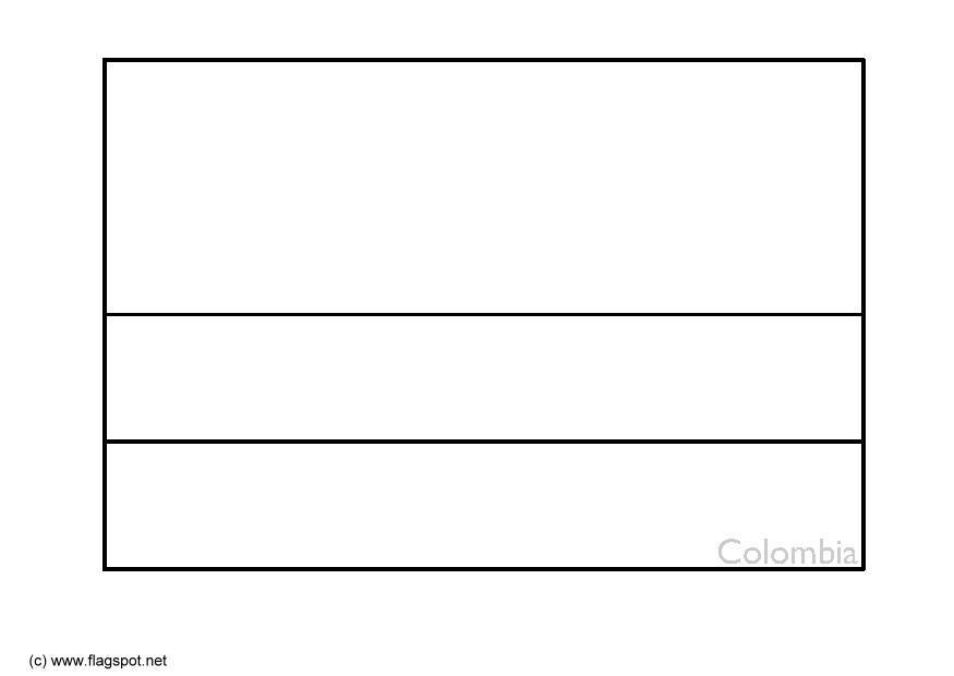 colombia Disegno da colorare colombia