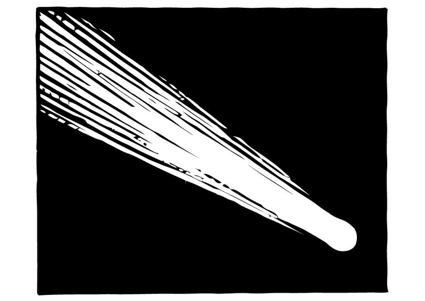 cometa Disegno da colorare cometa