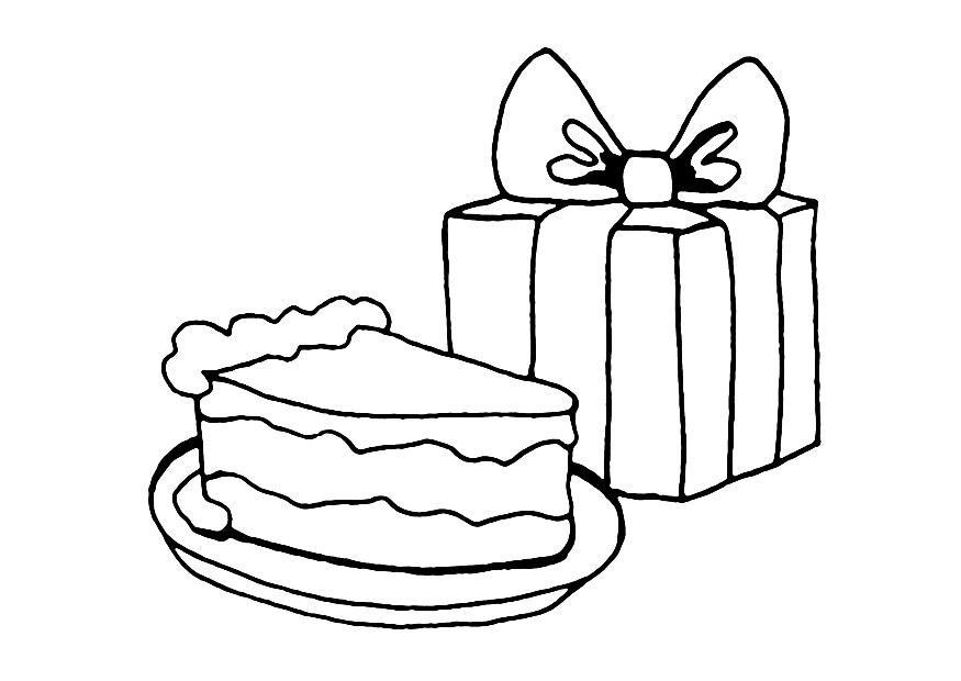 compleanno Disegno da colorare compleanno