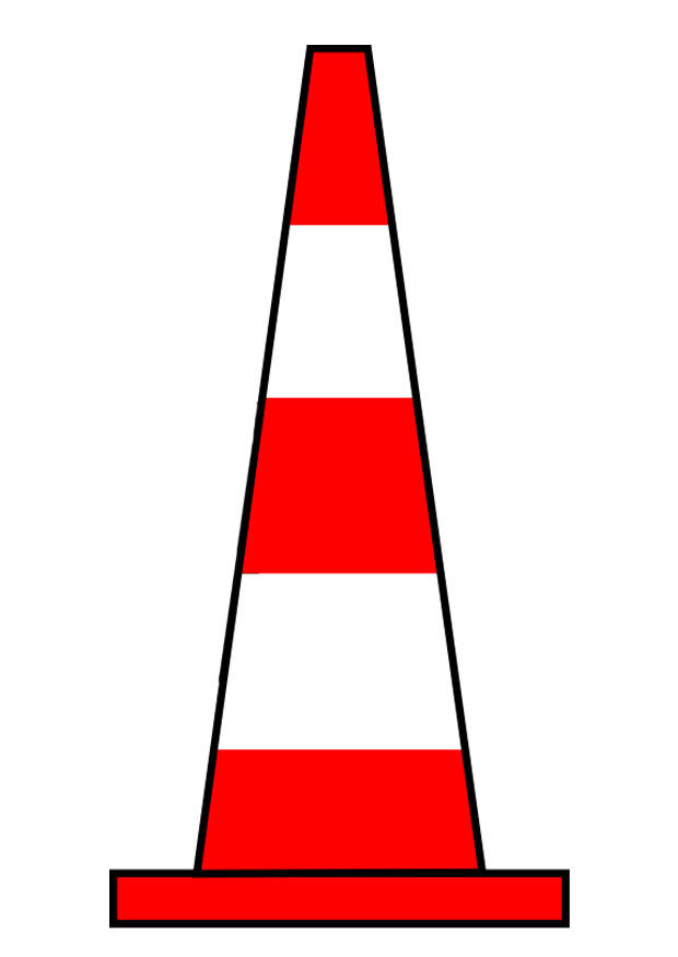cono del traffico immagine cono del traffico