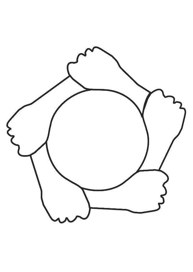 cooperare Disegno da colorare cooperare