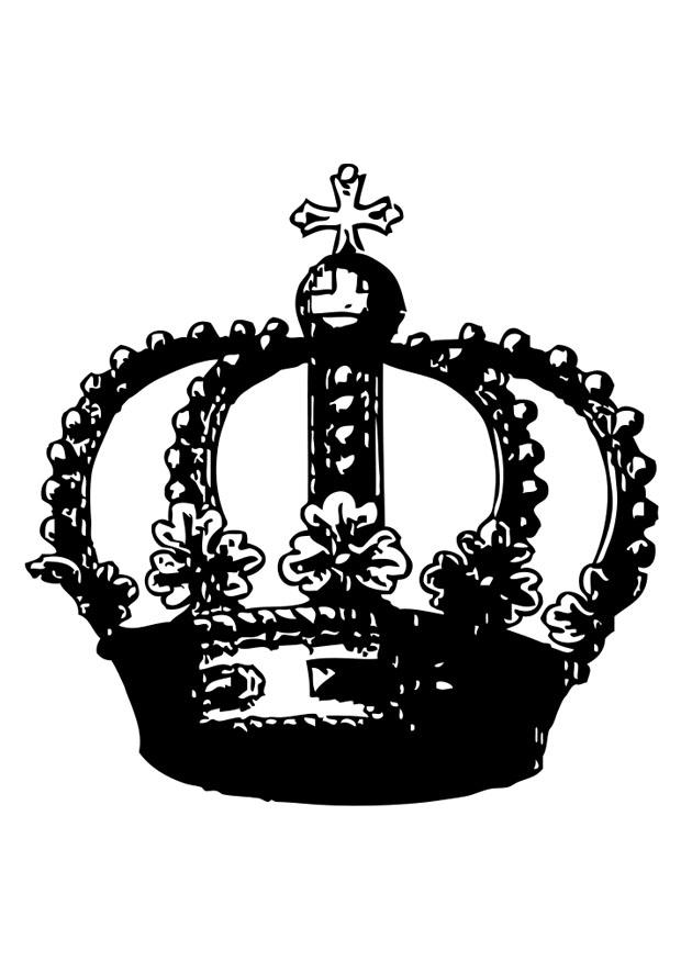 corona Disegno da colorare corona